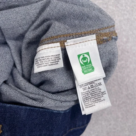 J.Crew Sailor Button Wide Leg Trouser Jeans Womens 27P (30x29) Dark Blue Denim - Picture 9 of 13